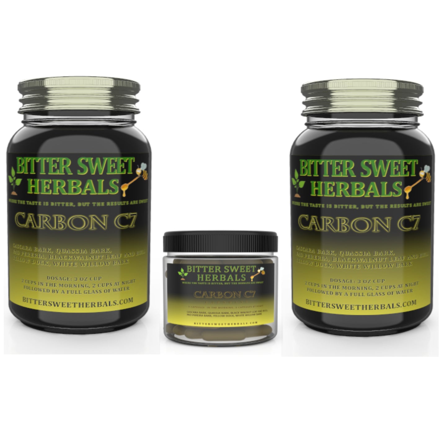 Carbon C7 Half Gallon Bundle with 60 Capsules