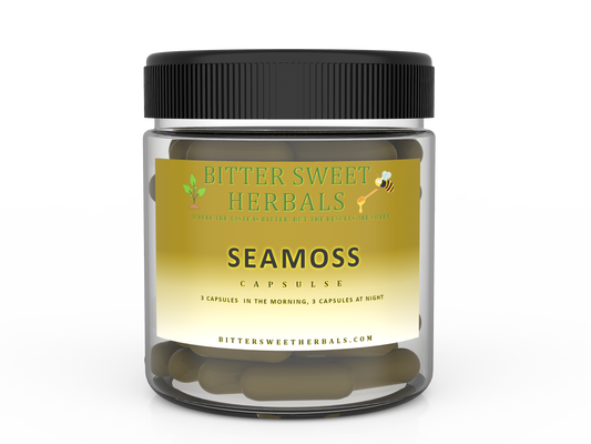 Bitter Sweet Herbals Sea Moss Tablets 100-count bottle